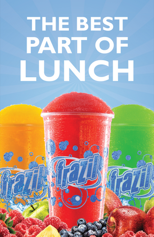 School Poster - Best Part of Lunch Retro