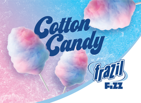 Frazil Fizz Cotton Candy Flavor Card